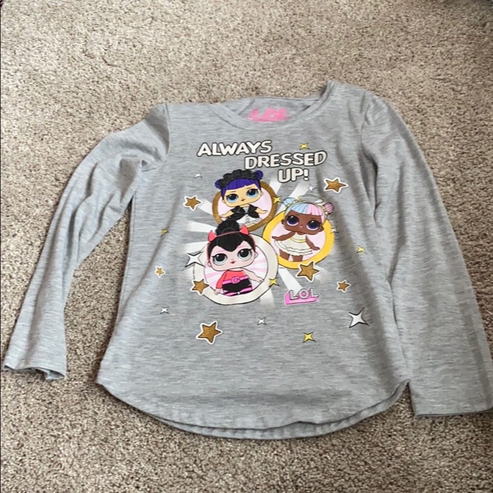 Long sleeve lol doll shirt